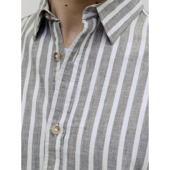 Jack & Jones Jjesummer linen blend shirt ls sn dessin - Image 3
