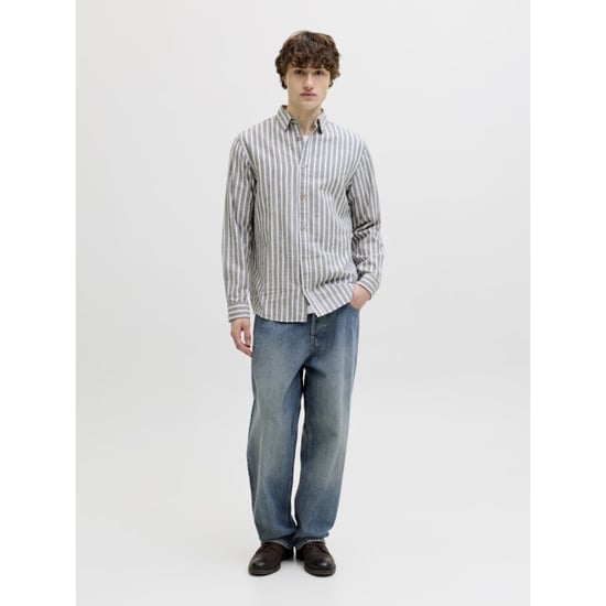 Jack & Jones Jjesummer linen blend shirt ls sn dessin - Image 6