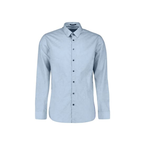 No Excess Shirt allover jacquard blue - Image 4