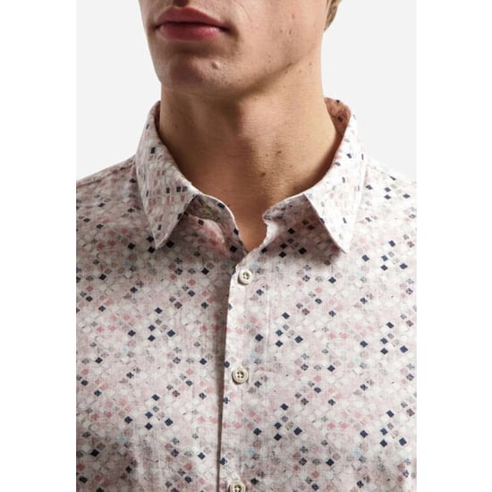 No Excess Shirt allover printed light mauve - Image 3