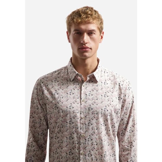 No Excess Shirt allover printed light mauve - Image 5