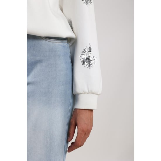 Nukus Nks03069 17 suzanne pullover paillet off white - Image 3