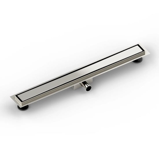 Mirlux Douchegoot 80cm tegelrooster rvs met flens - Image 3
