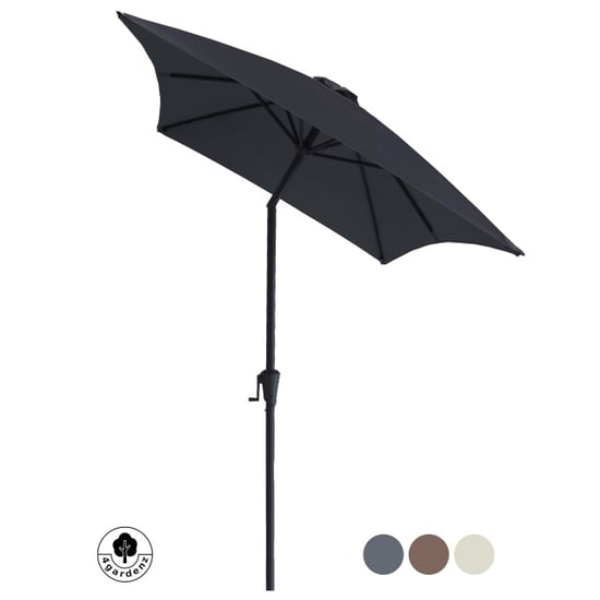 4gardenz ® parasol rechthoek 150x250cm kantelbaar balkonparasol - Image 3