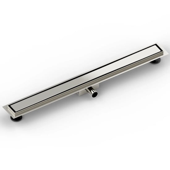 Mirlux Douchegoot 90cm tegelrooster rvs met flens - Image 4