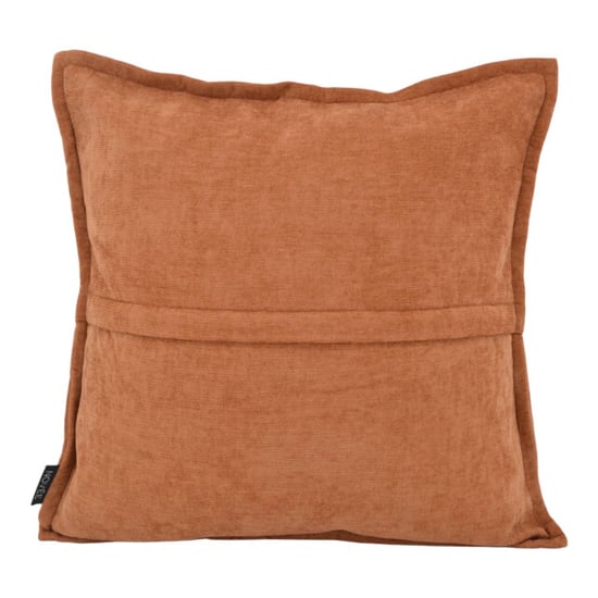 NOVÉE Chenille piped terra | 45 x 45 cm | kussenhoes | polyester - Image 2
