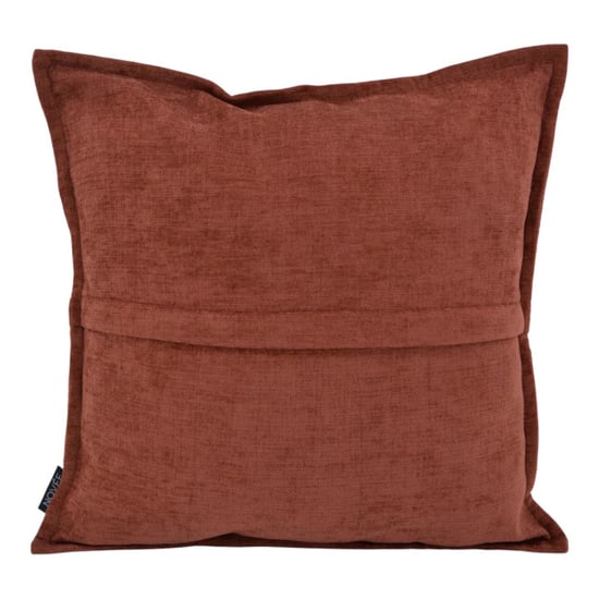 NOVÉE Chenille piped roest | 45 x 45 cm | kussenhoes | polyester - Image 2