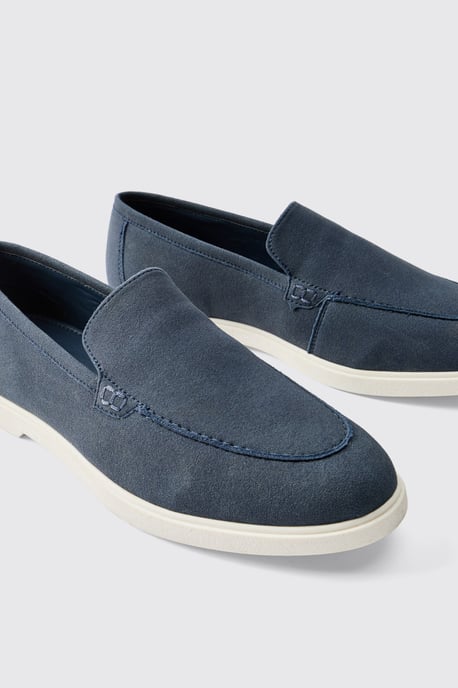 Faux Suede Loafer - Image 3