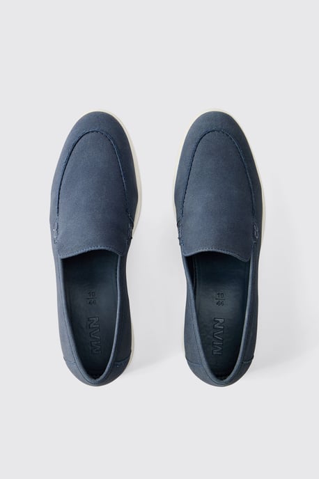 Faux Suede Loafer - Image 4
