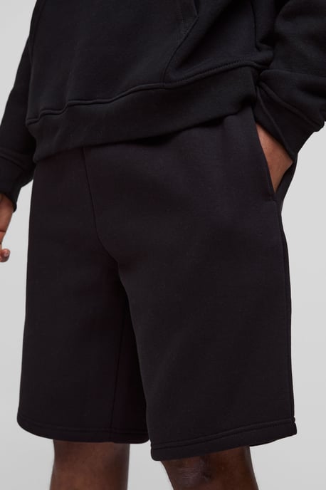 Tall Loose Fit Mid Length Basic Shorts - Image 3