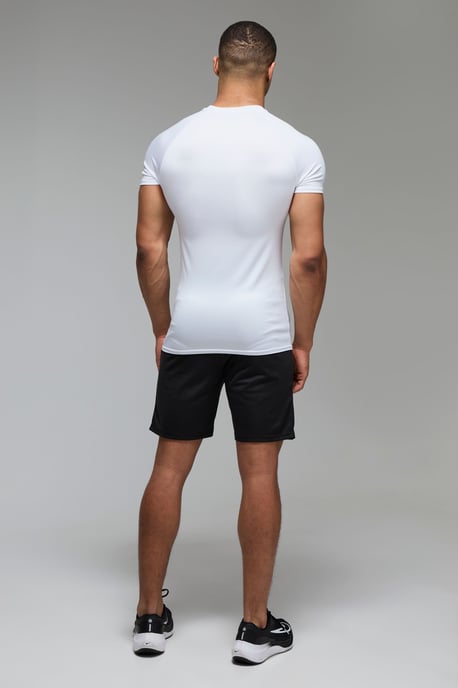 Man Active Lightweight Essentials Gym Muscle Fit Raglan T-shirt - Image 2