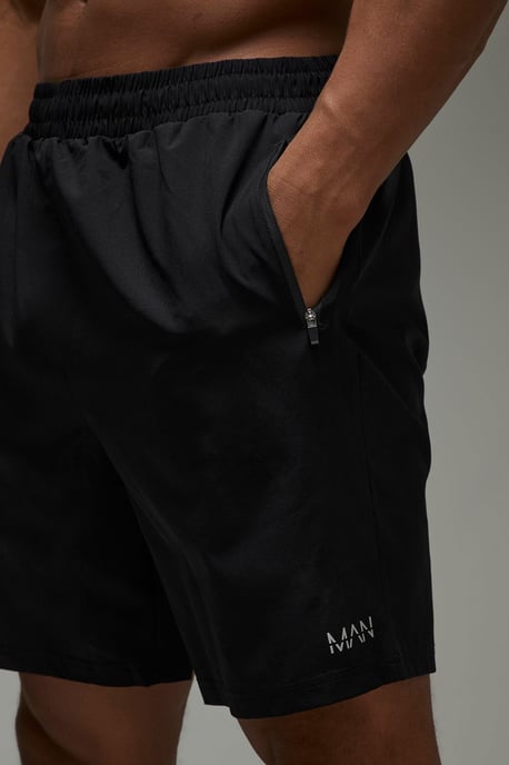 Man Active Regular Fit Stretch Woven 7inch Short - Image 3