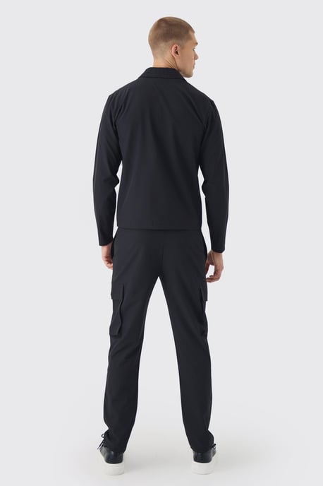 Technical Stretch Cargo Shirt & Trouser Set - Image 2