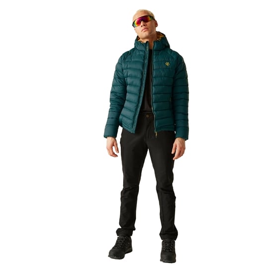 Dare 2B Mens Torrek Mountain Baffled Padded Jacket (Dark Sea) - Image 4