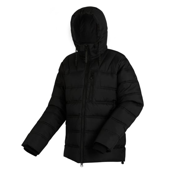 Regatta Mens Leeshaw Padded Jacket (Black) - Image 3