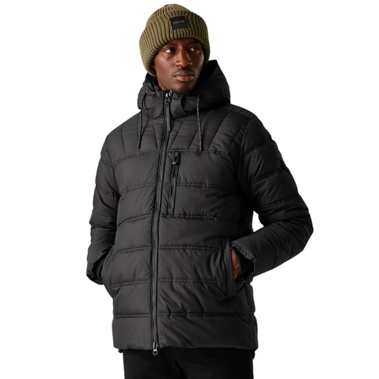 Regatta Mens Leeshaw Padded Jacket (Black) - Image 5