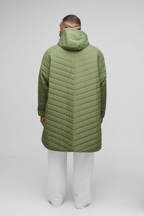 Plus Quilted Popper Side Oversized Festival Mac - Image 2