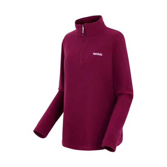Regatta - Geweldige Outdoors Dames Sweetheart 1/4 Zip Fleece Sweater (Donker Pimento) - Image 3