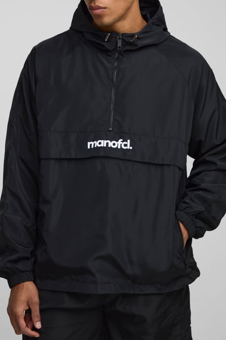 MAN Oversized Nylon Cagoule Jacket - Image 1