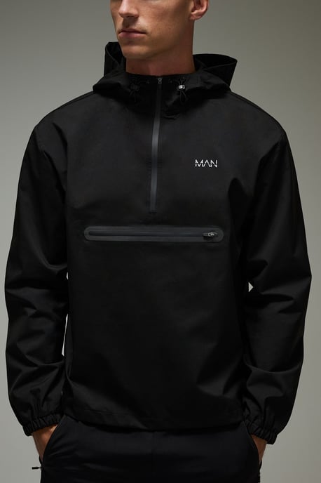 Man Active Regular Fit Half Zip Windbreaker - Image 1