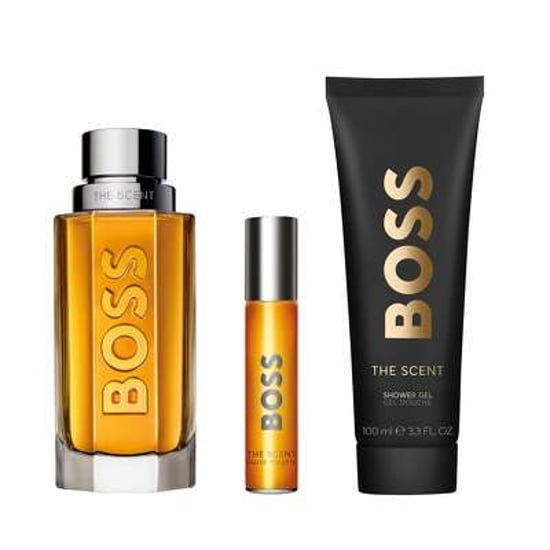HUGO BOSS BOSS The Scent For Him Eau de Toilette Cadeauset 100 ml, 10 ml reisspray & 100 ml douchegel - Image 2