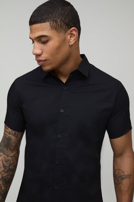 Stretch Fit Short Sleeve Shirt - Image 3