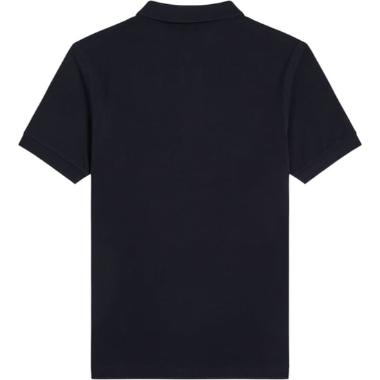 Fred Perry Mens M6000 Plain Polo Shirt Navy - Image 3