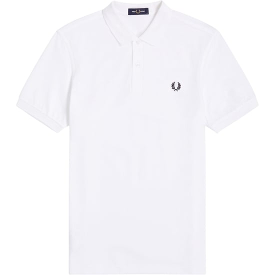 Fred Perry Mens M6000 Plain Polo Shirt White - Image 1