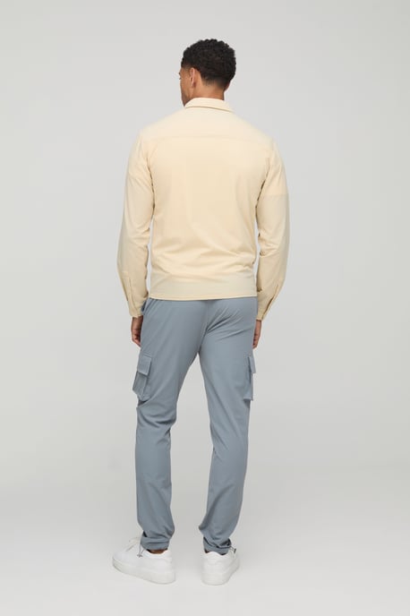 Regular Fit Tech Stretch Overshirt - Image 2