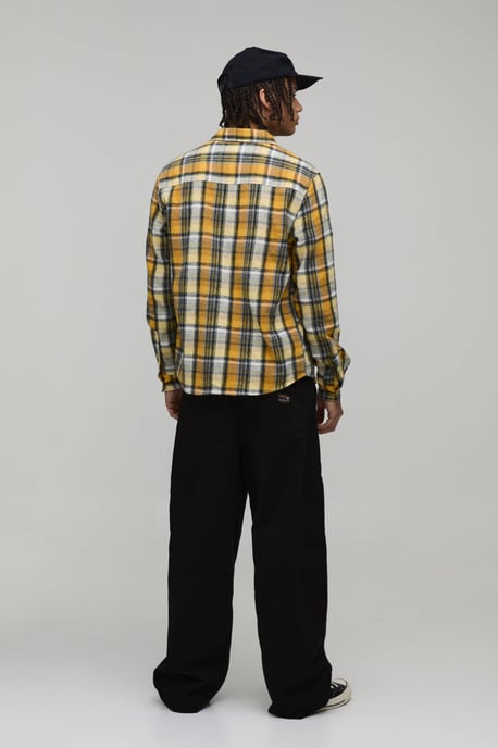 Regular Fit Brushed Check Shirt - Image 2