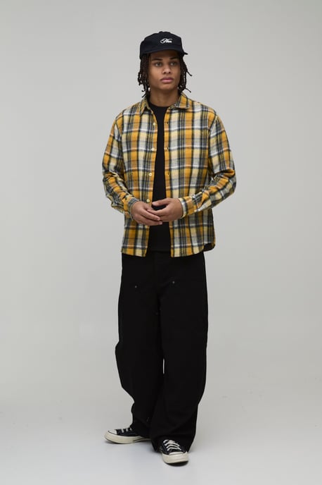 Regular Fit Brushed Check Shirt - Image 4