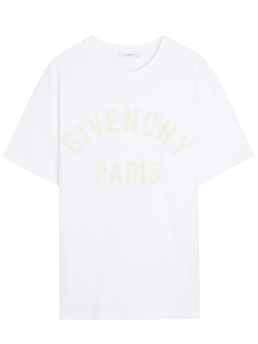 Applique Logo T-Shirt in White - Image 2