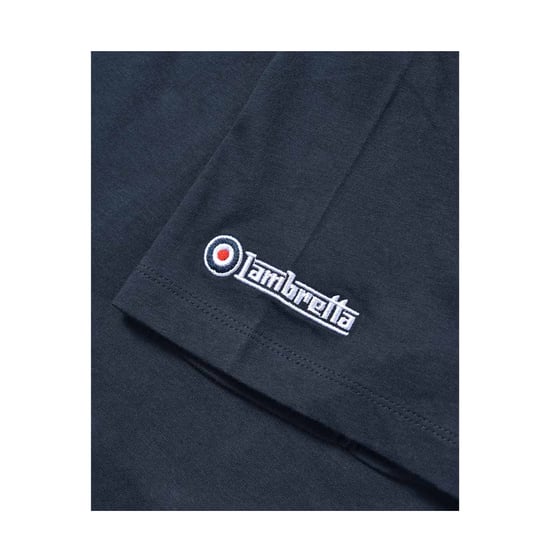 Lambretta Unisex Volwassen Scooter T-Shirt (Marineblauw) - Image 3