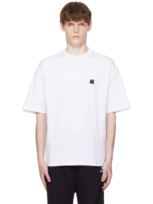 MA Logo T-Shirt in White - Image 1