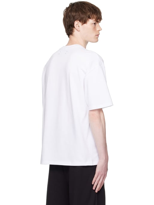 MA Logo T-Shirt in White - Image 3