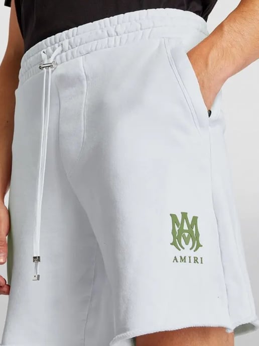 MA Logo Sweatshorts in White - Image 4