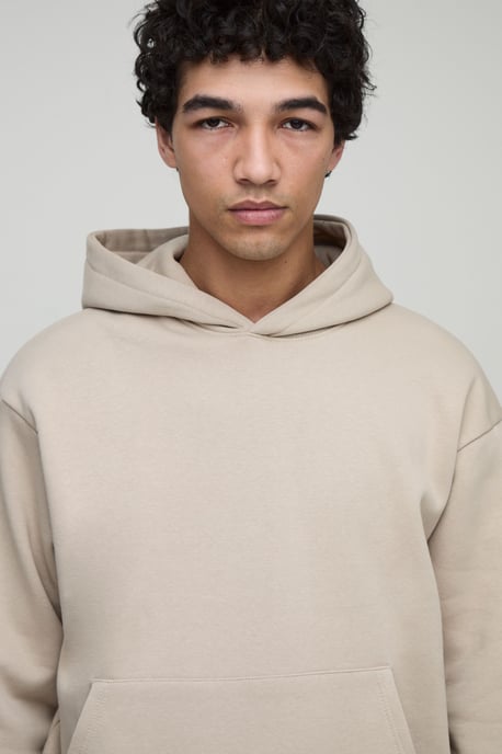 Basic Oversized Boxy Hoodie - Image 3