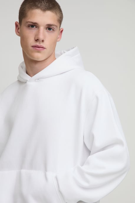 Basic Oversized Boxy Hoodie - Image 3