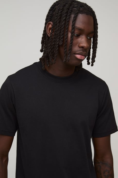 Basic Slim Fit Crew Neck T-Shirt - Image 3