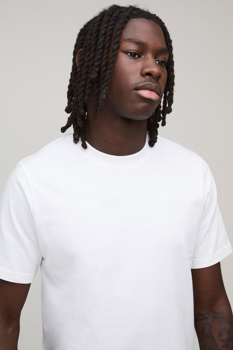 Basic Slim Fit Crew Neck T-Shirt - Image 3