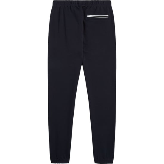 Fred Perry Mens Loopback Cuffed Joggers Navy - Image 2