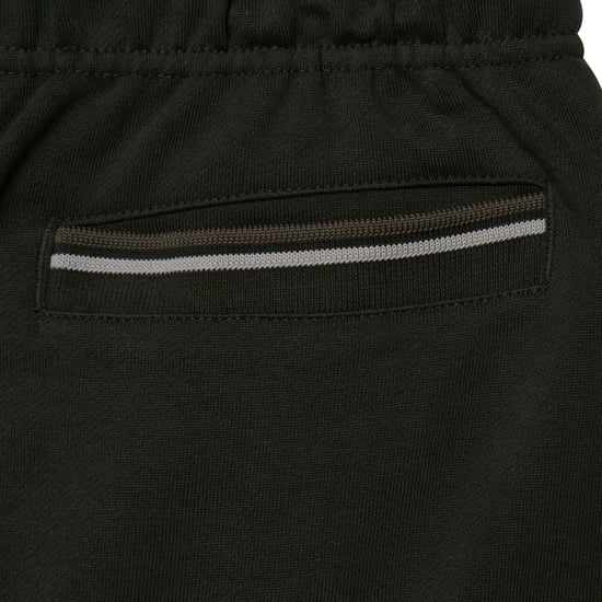 Fred Perry Mens Loopback Cuffed Joggers Green - Image 5
