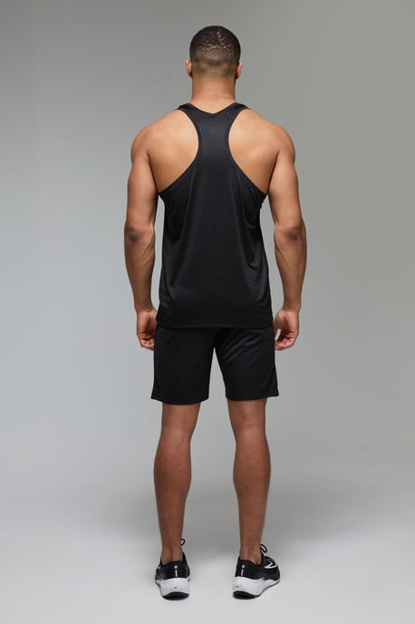 Man Active Regular Lightweight Essentials Gym Vest - Image 2