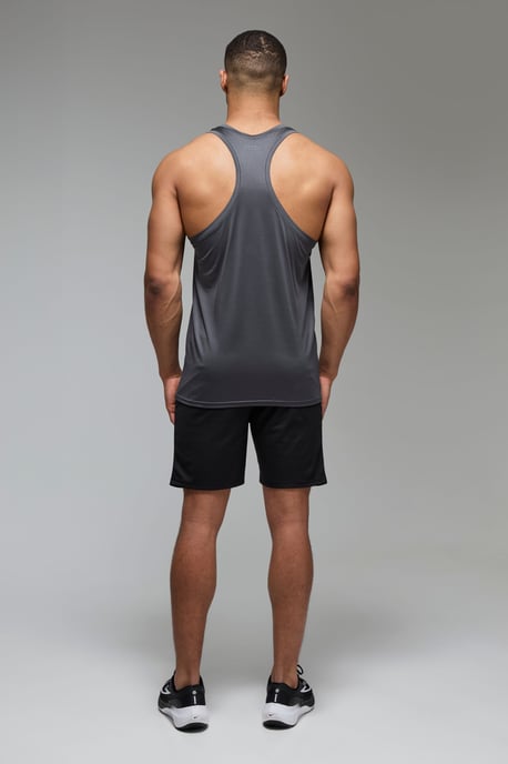 Man Active Regular Lightweight Essentials Gym Vest - Image 2