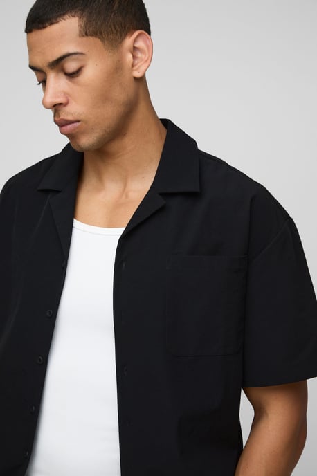 Regular Fit Technical Stretch Shirt & Tapered Trouser Set - Image 3