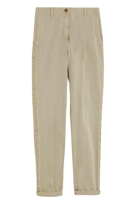 Tapered Ankle Grazer Chino Trousers - Image 2