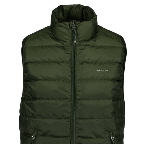 Gant Light Down Vest Quilted Waistcoat - Image 2