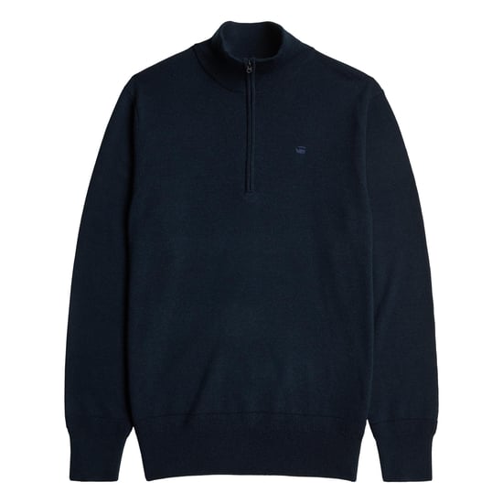 G Star Raw Premium Core Half Zip Knit Knitted Jumper - Image 1