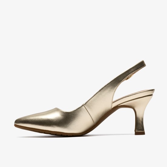 Kataleyna Step Gold Shoes - Image 2