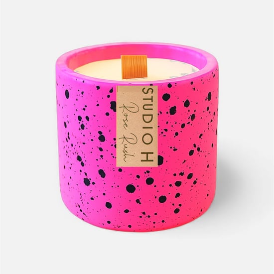 Rose Rush 30cl Candle - Pink/Black - Image 1